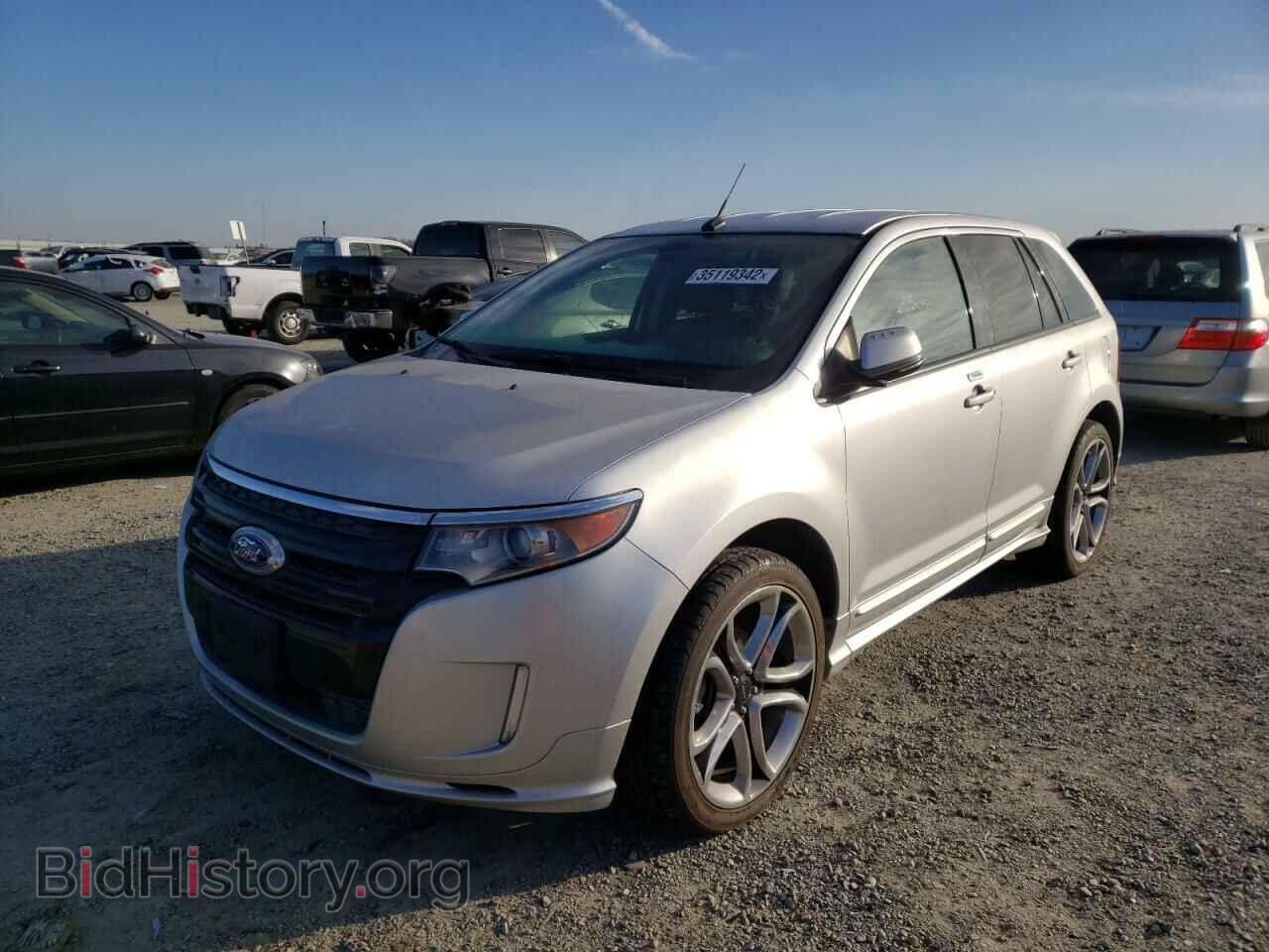 2014 FORD EDGE - VIN: 2FMDK4AK6EBA25392 - Фото 2