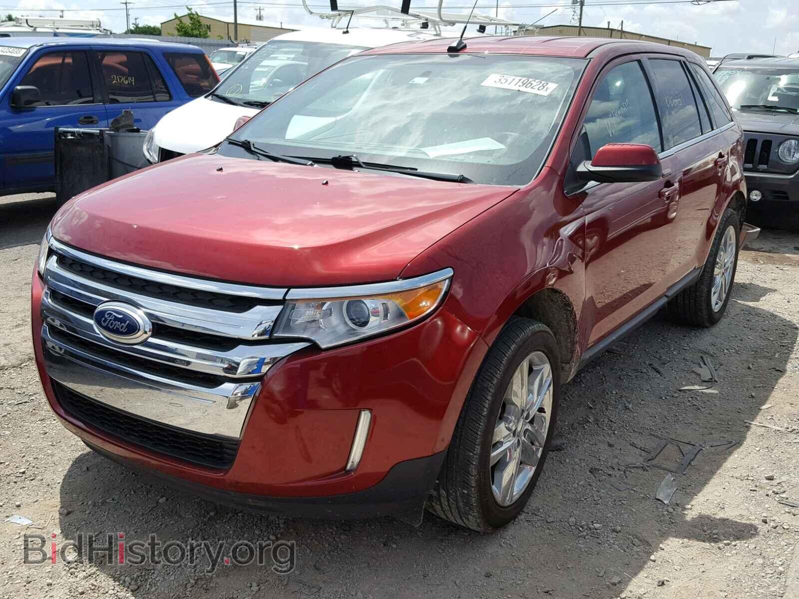 2013 FORD EDGE - VIN: 2FMDK3KC9DBE37662 - Фото 2
