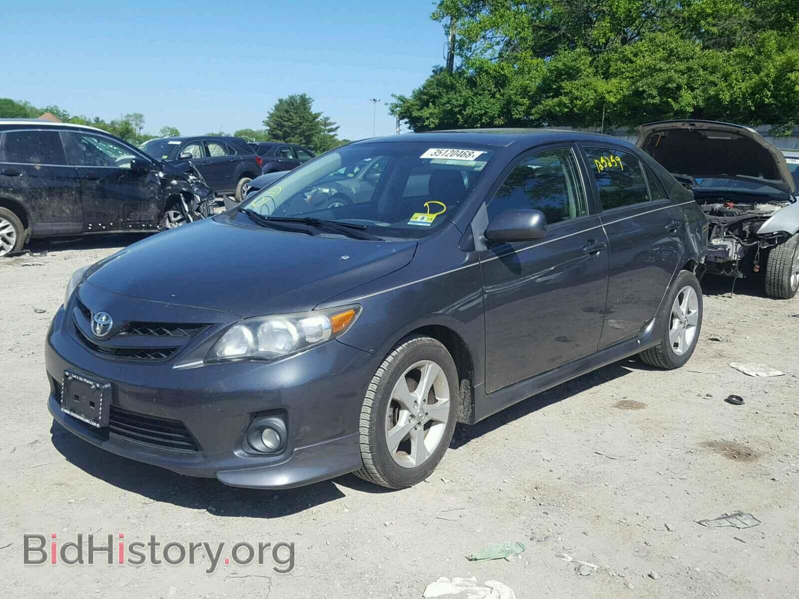 2011 TOYOTA COROLLA BA - VIN: 2T1BU4EE7BC623181 - Фото 2