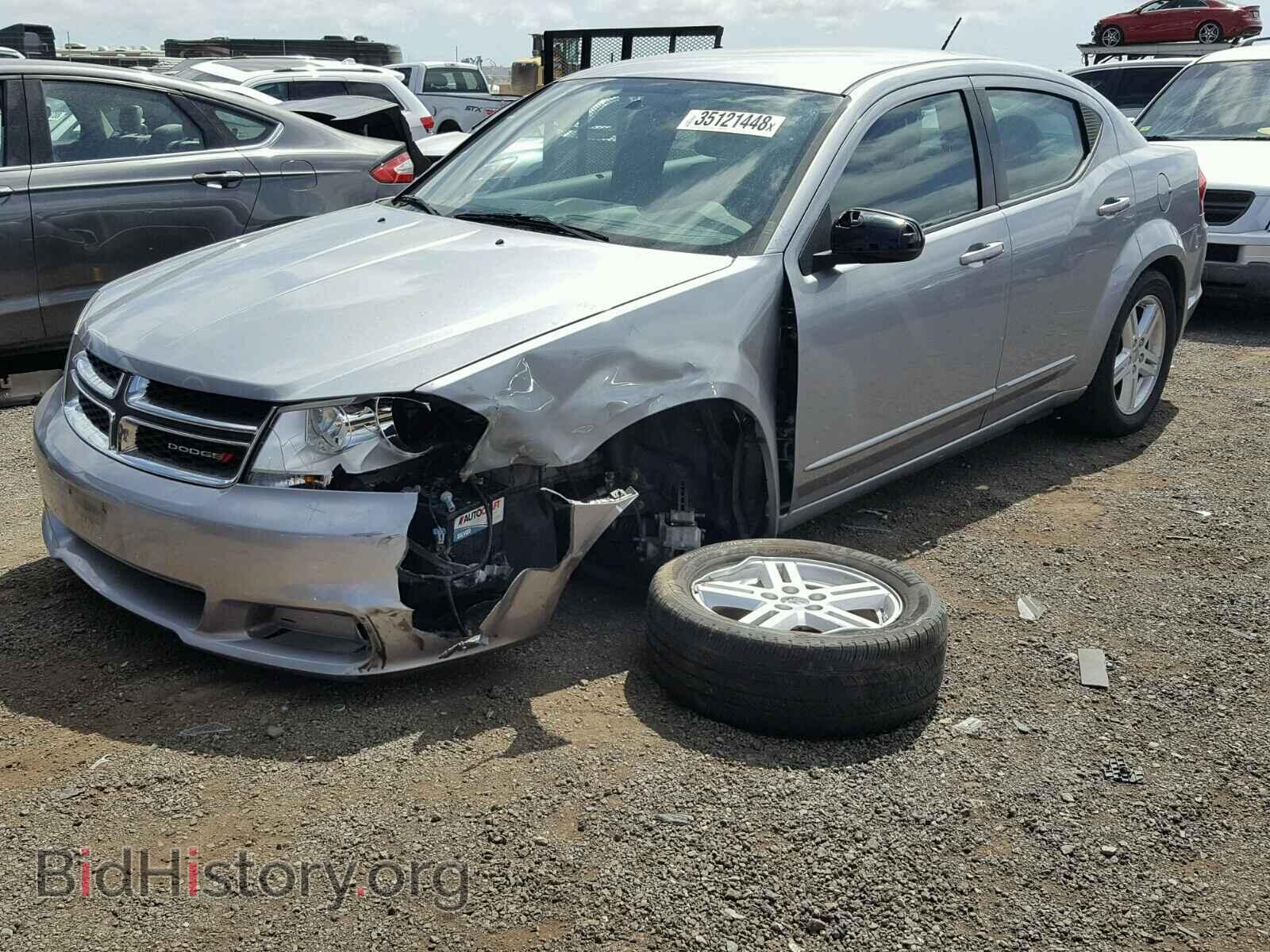 2013 DODGE AVENGER - VIN: 1C3CDZCG9DN627100 - Фото 2