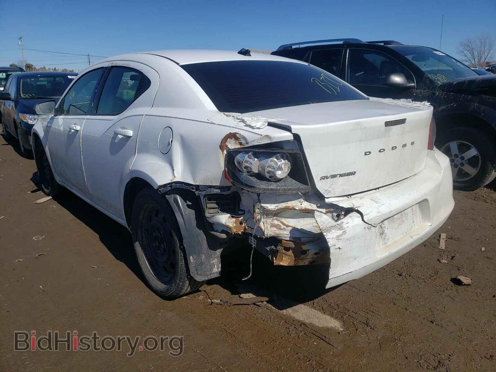 2012 DODGE AVENGER - VIN: 1C3CDZAB3CN129061 - Фото 3