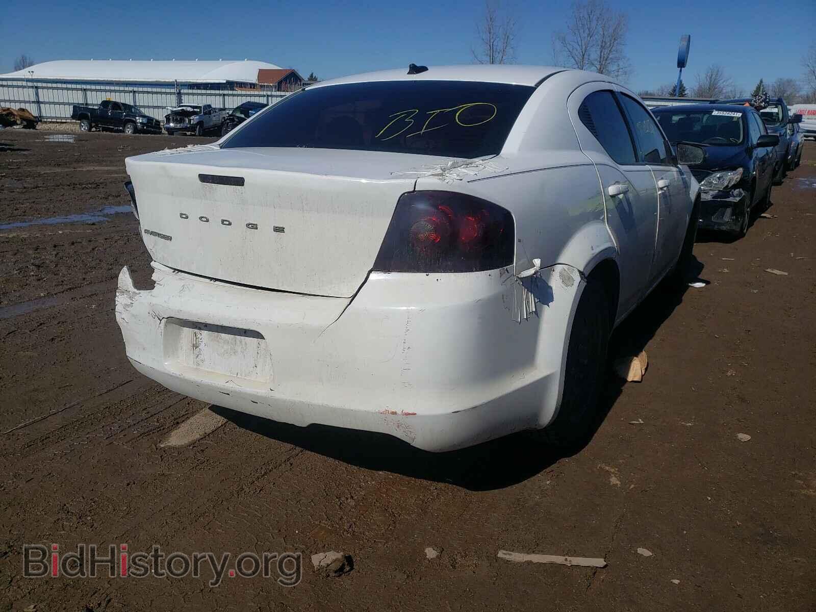 2012 DODGE AVENGER - VIN: 1C3CDZAB3CN129061 - Фото 4
