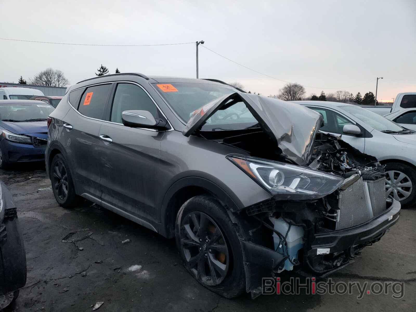 Photo 5NMZWDLAXHH046321 - HYUNDAI SANTA FE 2017