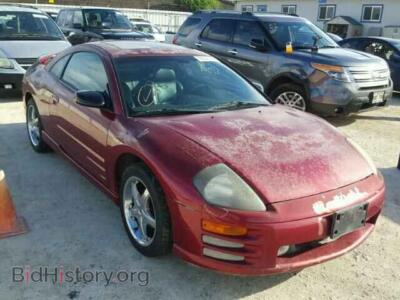 2001 Mitsubishi ECLIPSE Eclipse GT, красный — VIN 4A3AC54H61E016925, Copart