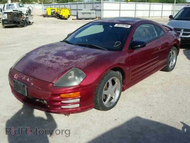 2001 MITSUBISHI ECLIPSE - VIN: 4A3AC54H61E016925 - Фото 2