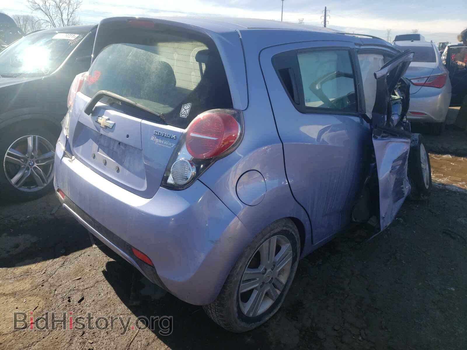 2014 CHEVROLET SPARK - VIN: KL8CB6S97EC528509 - Фото 4