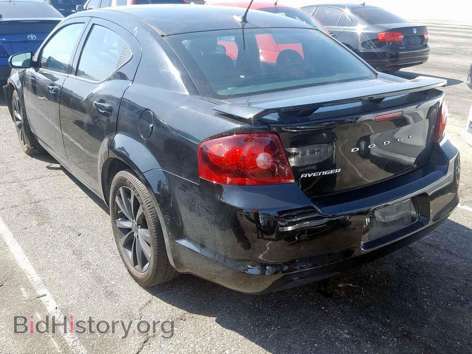 2014 DODGE AVENGER - VIN: 1C3CDZAB2EN117809 - Фото 3