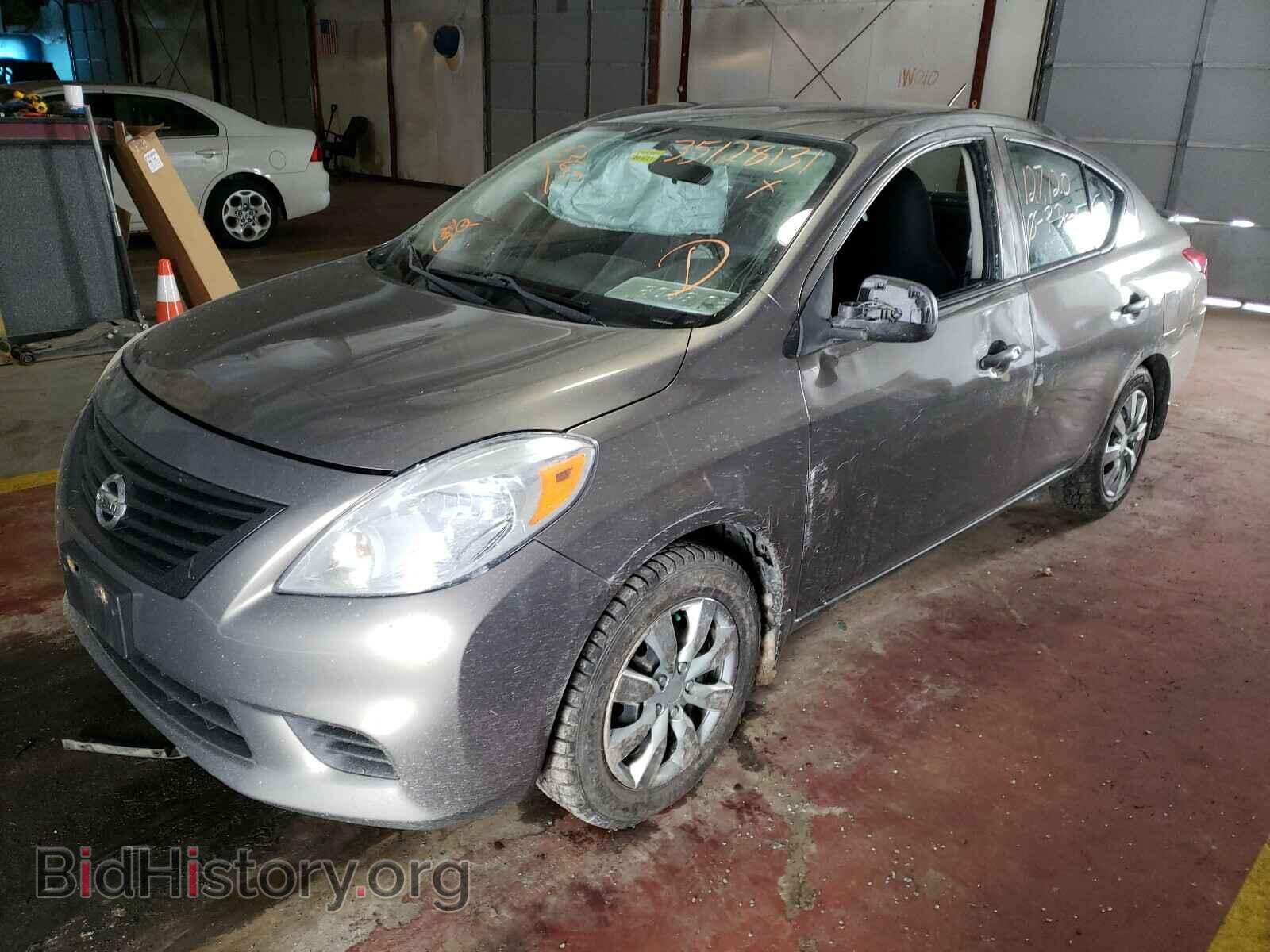 2014 NISSAN VERSA - VIN: 3N1CN7AP1EL815825 - Фото 2