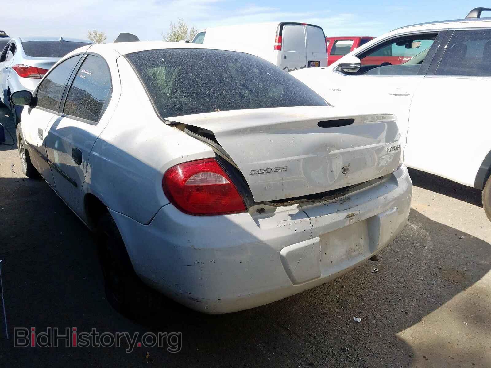 2003 DODGE NEON - VIN: 1B3ES26C33D143519 - Фото 3