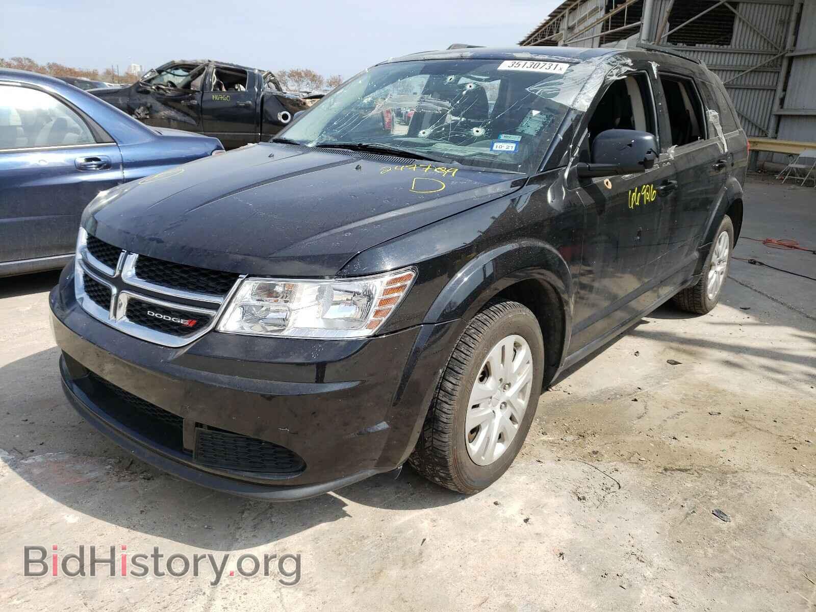 2016 DODGE JOURNEY - VIN: 3C4PDCABXGT247799 - Фото 2