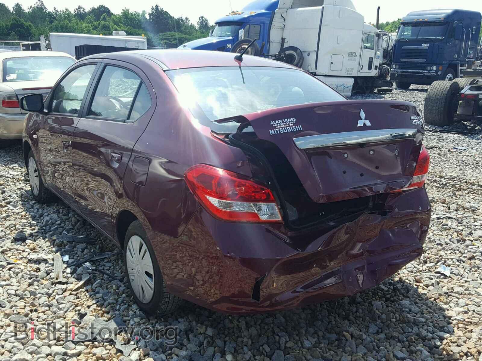 2017 MITSUBISHI MIRAGE - VIN: ML32F3FJ5HHF19492 - Фото 3