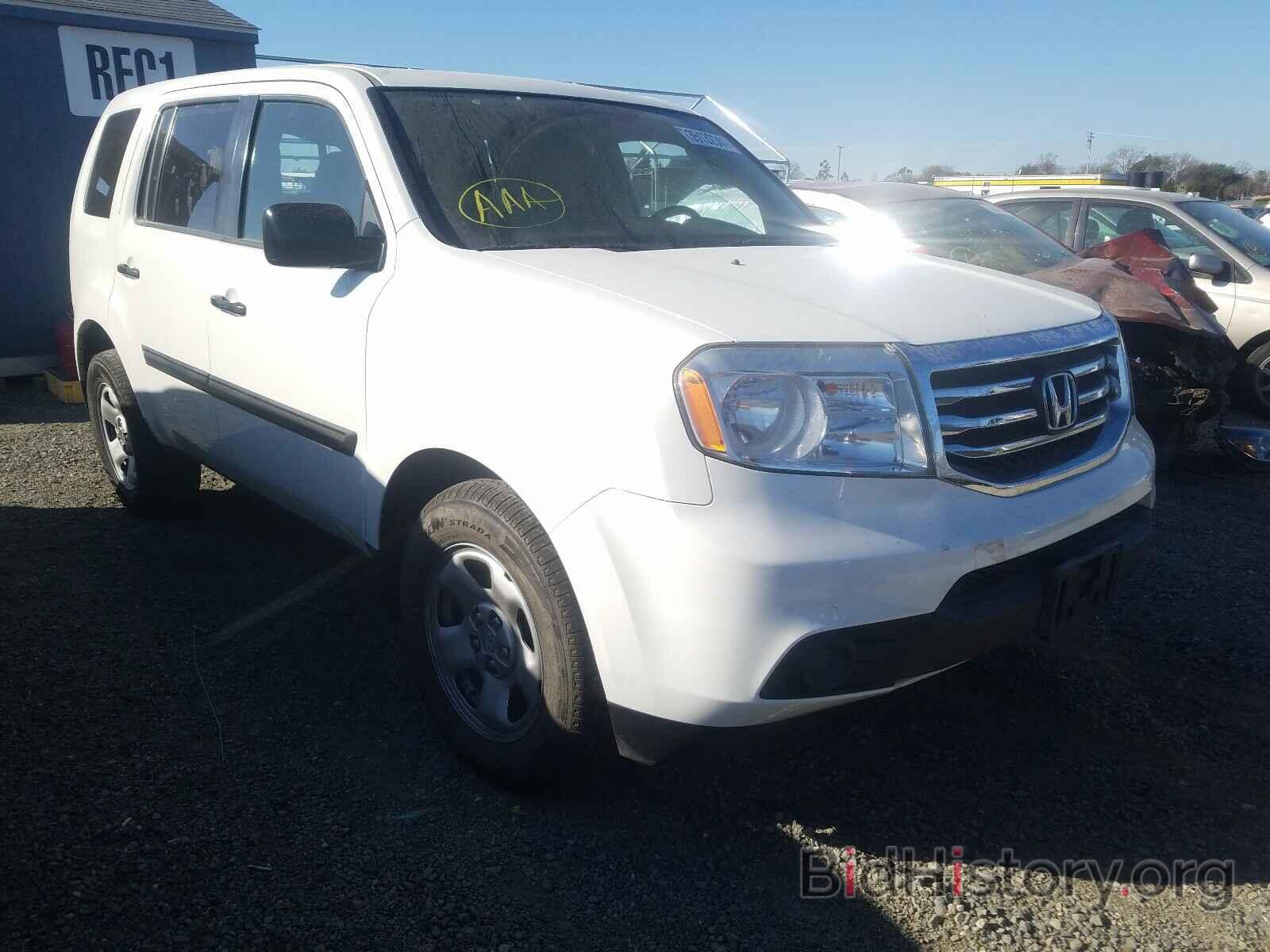 Photo 5FNYF3H22DB036210 - HONDA PILOT 2013