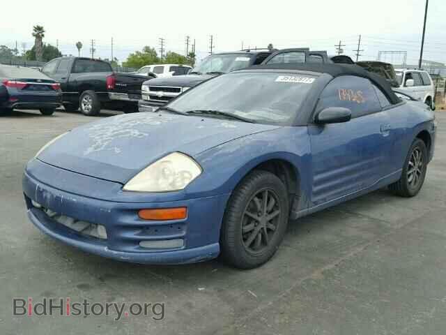 2002 MITSUBISHI ECLIPSE - VIN: 4A3AE45G32E037923 - Фото 2