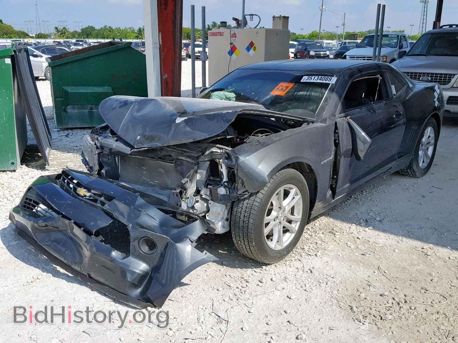 2014 CHEVROLET CAMARO - VIN: 2G1FA1E3XE9184076 - Фото 2