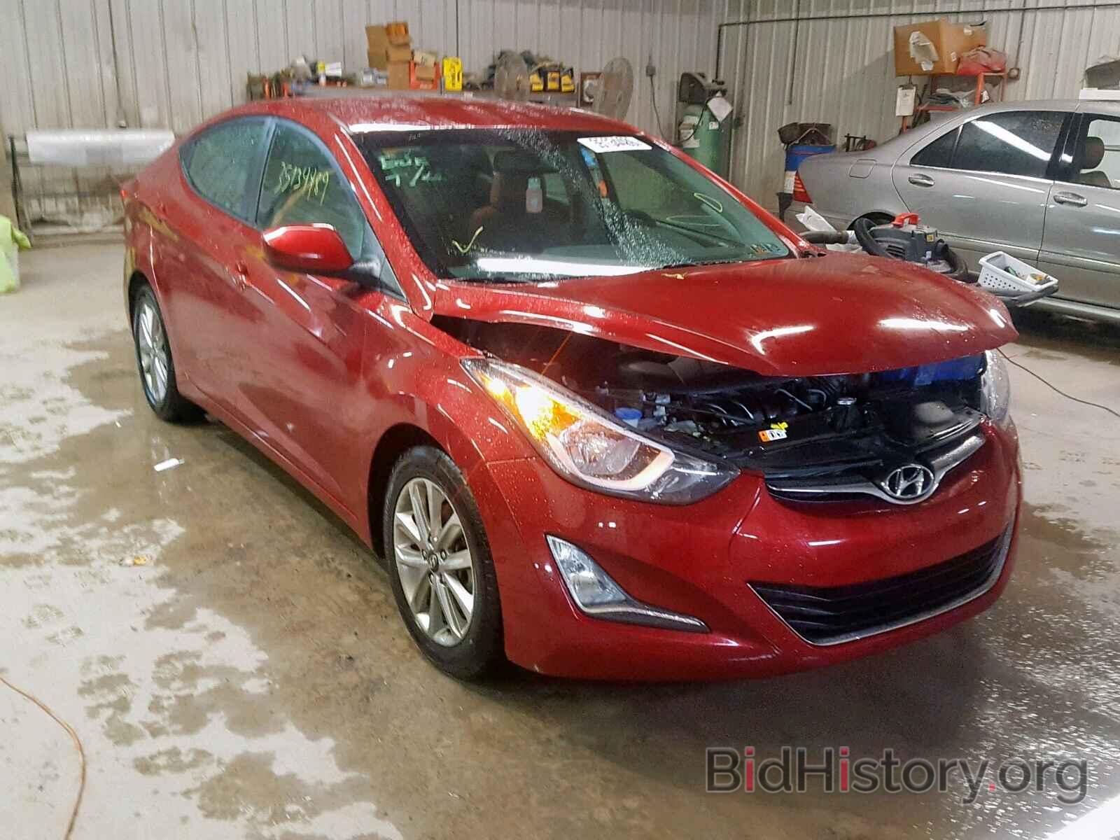 Photo 5NPDH4AE1GH653820 - HYUNDAI ELANTRA 2016