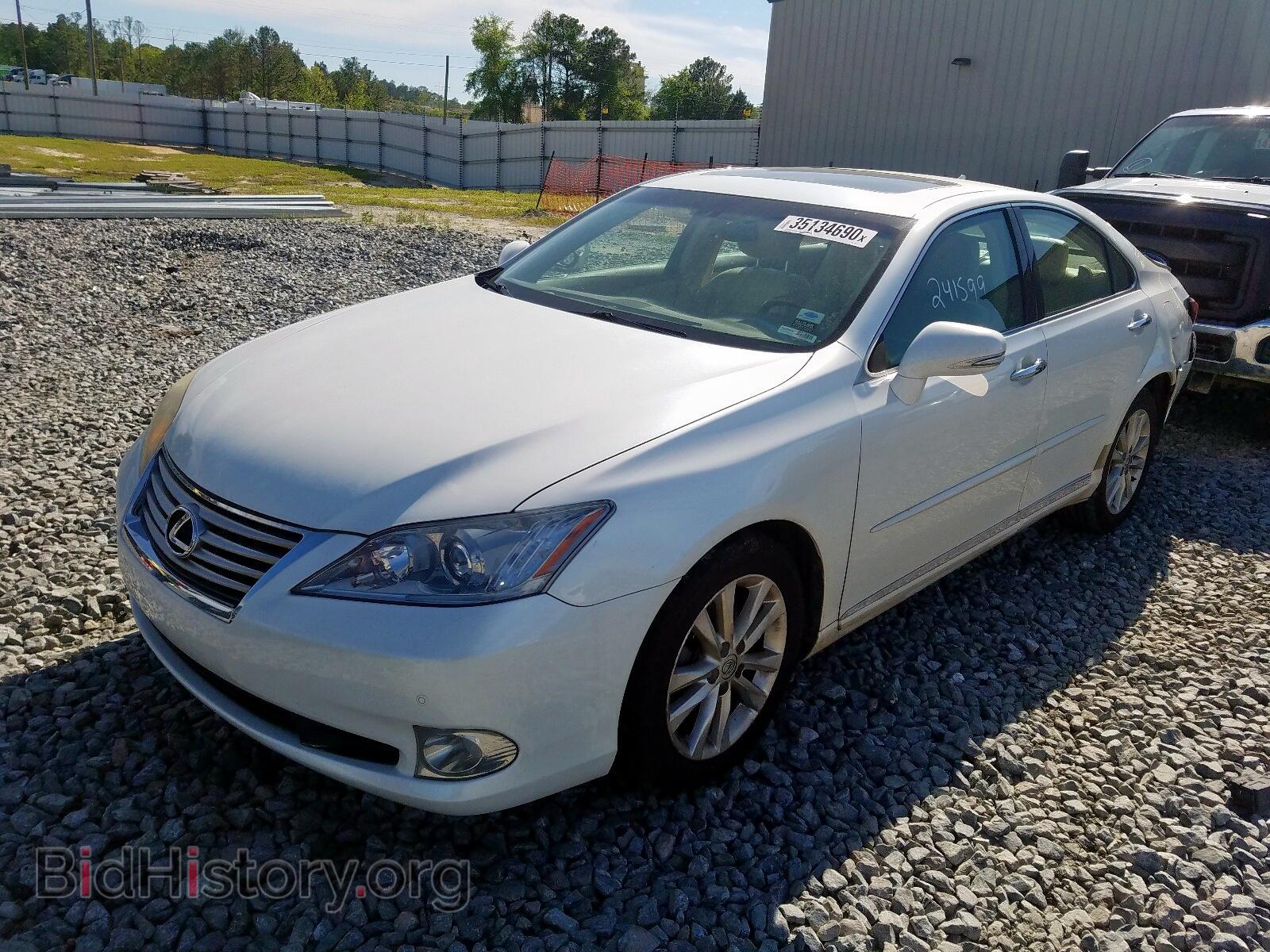 2011 LEXUS ES350 - VIN: JTHBK1EG4B2429419 - Фото 2