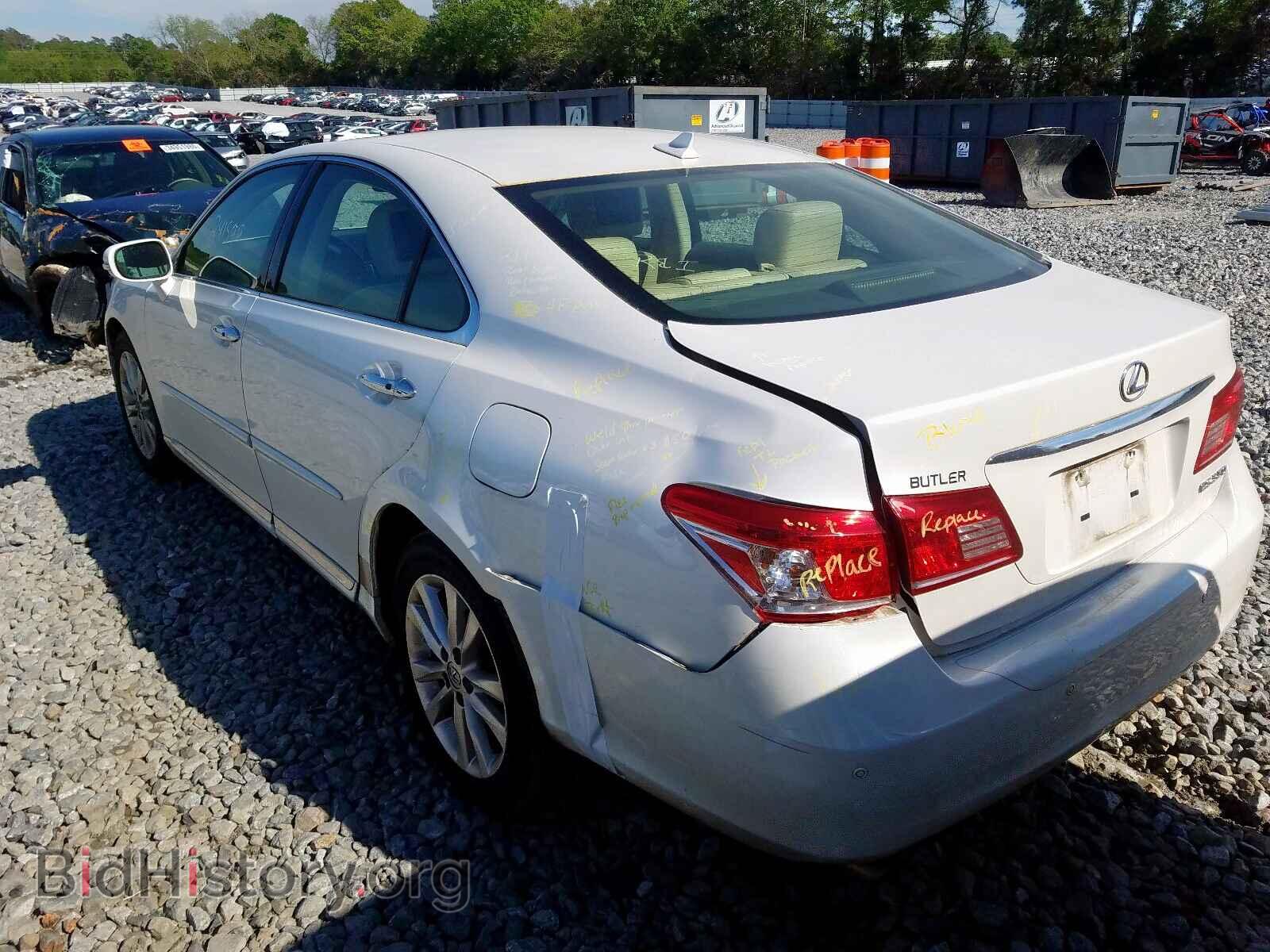 2011 LEXUS ES350 - VIN: JTHBK1EG4B2429419 - Фото 3