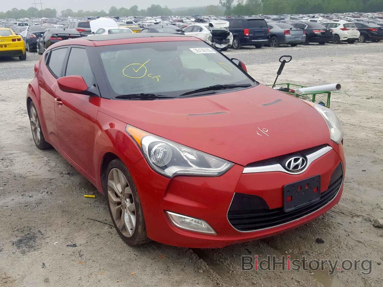 Photo KMHTC6AD2CU073176 - HYUNDAI VELOSTER 2012