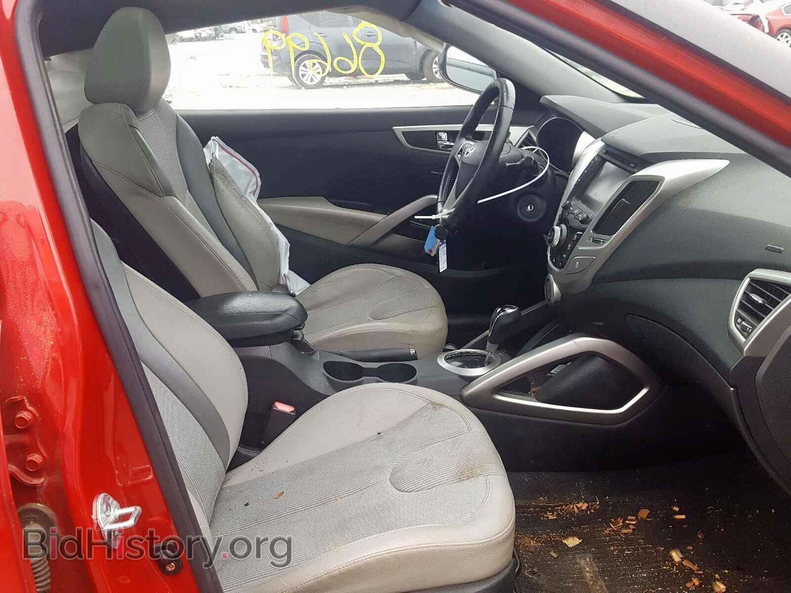 2012 HYUNDAI VELOSTER - VIN: KMHTC6AD2CU073176 - Фото 5