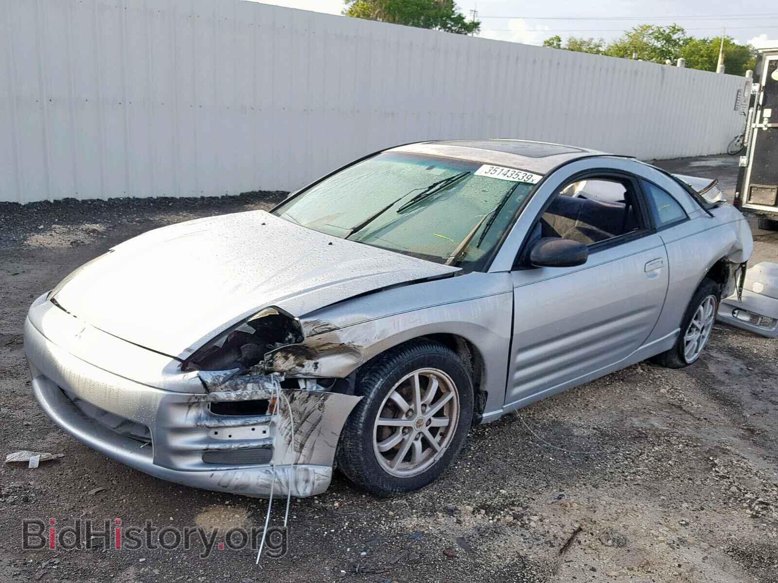 2000 MITSUBISHI ECLIPSE - VIN: 4A3AC44G6YE119242 - Фото 2