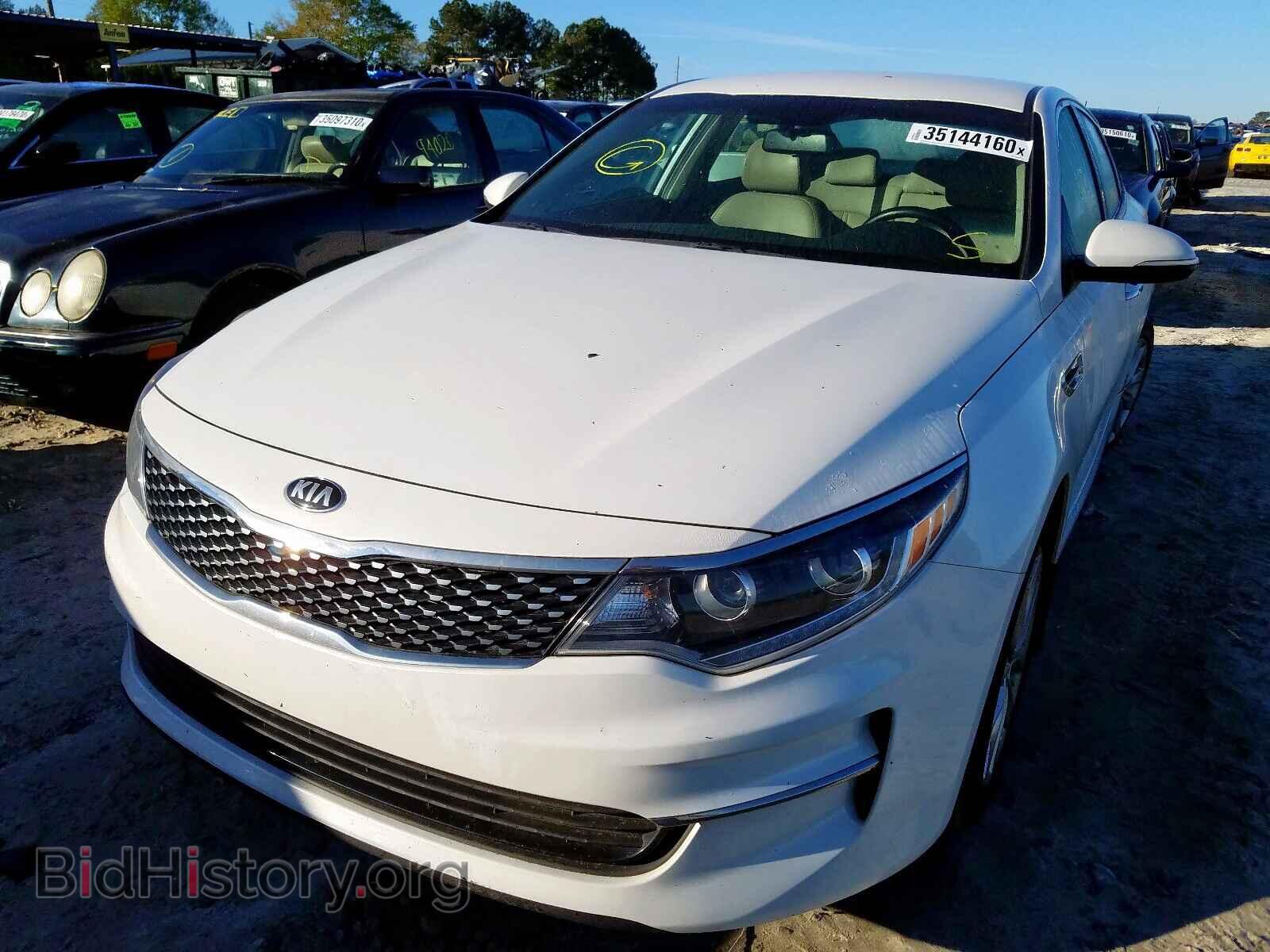 2016 KIA OPTIMA - VIN: 5XXGU4L33GG038086 - Фото 2