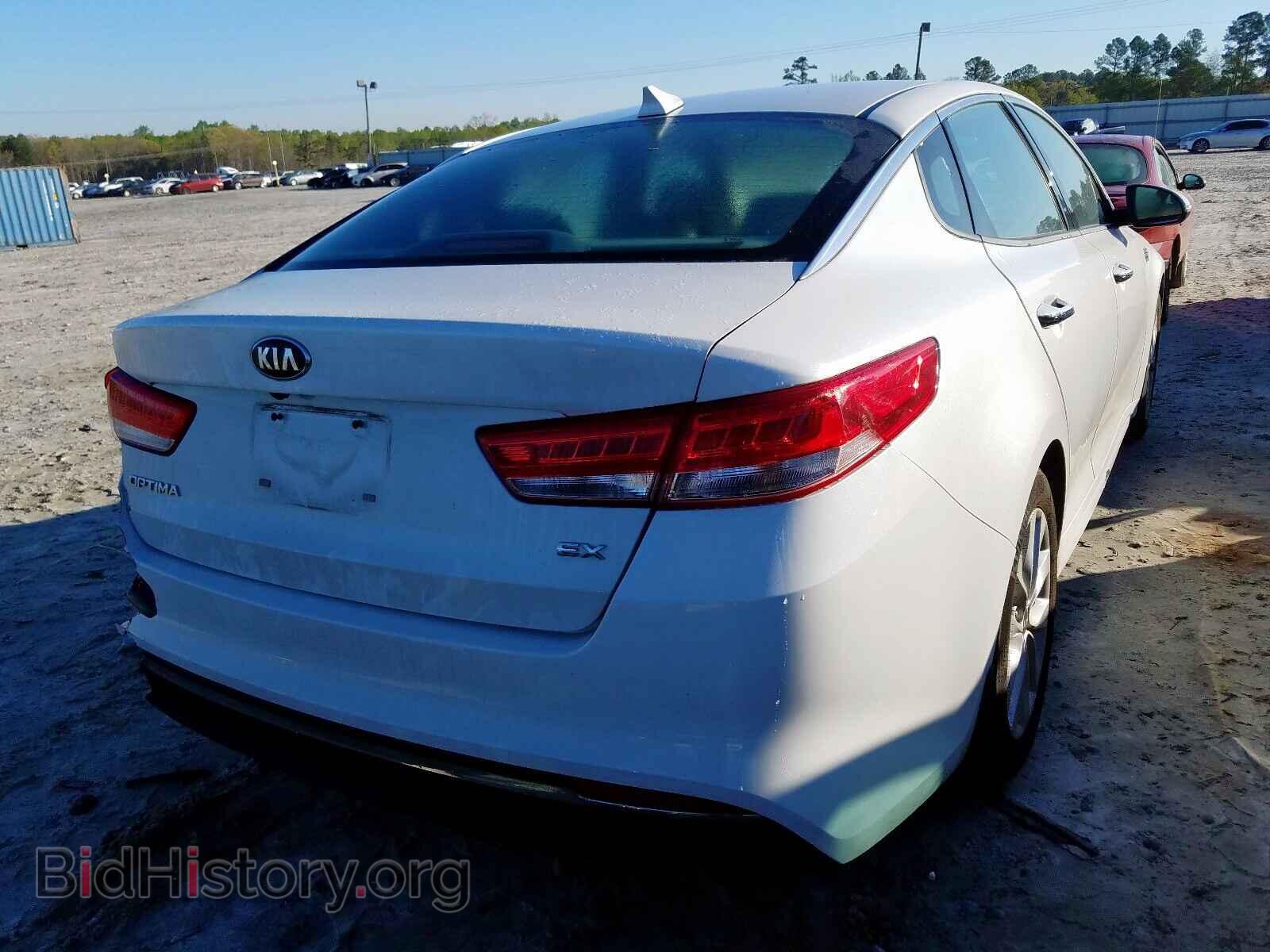 2016 KIA OPTIMA - VIN: 5XXGU4L33GG038086 - Фото 4