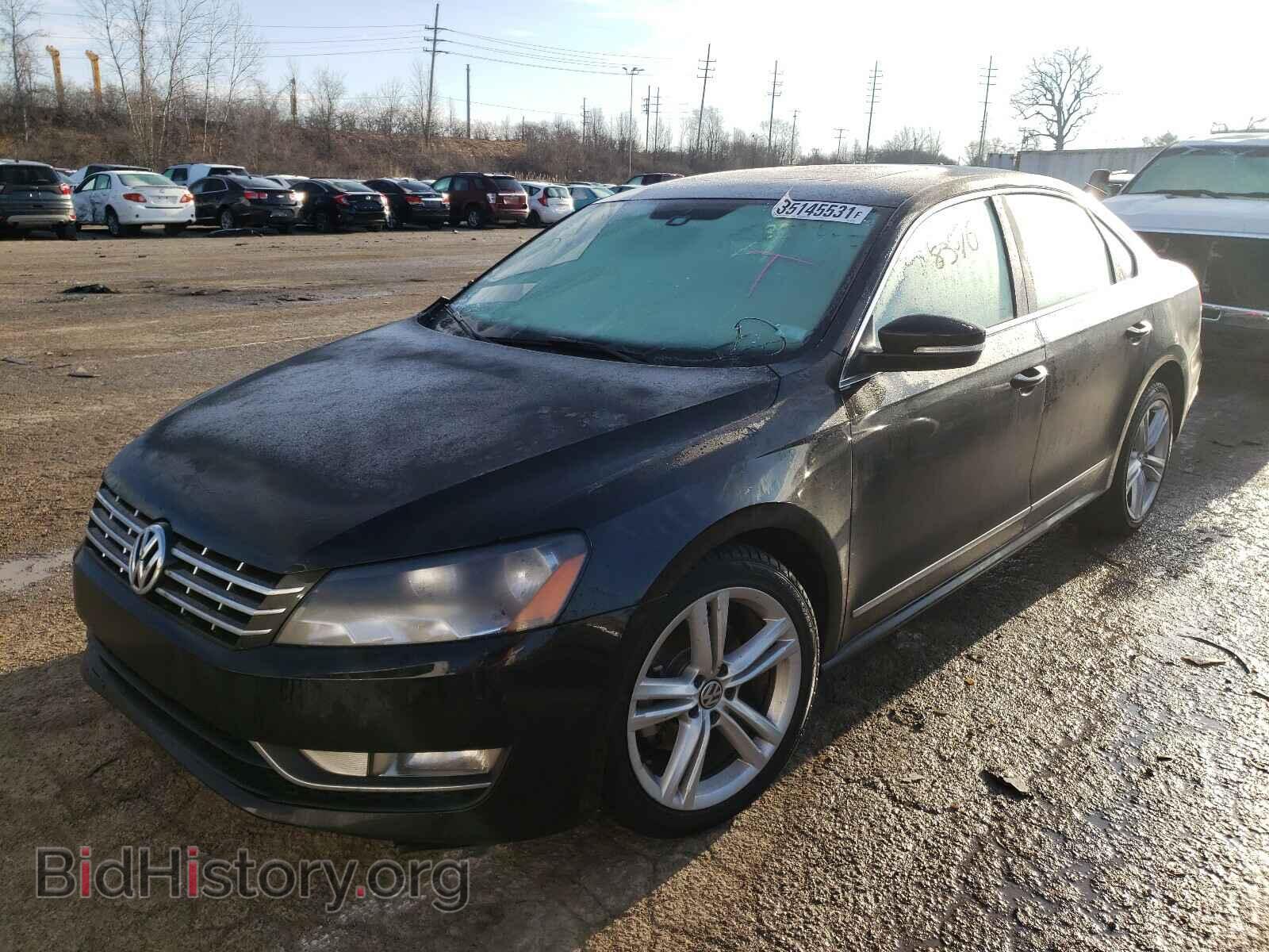 2014 VOLKSWAGEN PASSAT - VIN: 1VWCN7A36EC062148 - Фото 2