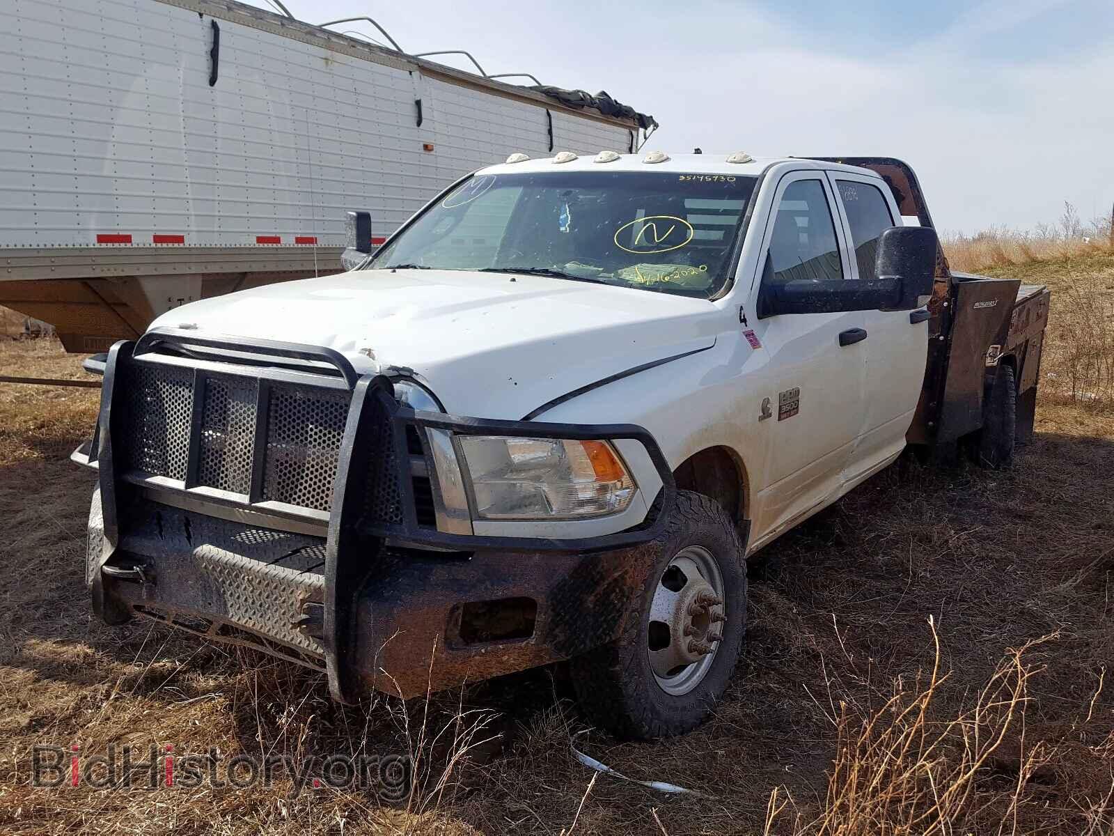 2012 DODGE RAM 3500 - VIN: 3C63DRGL2CG297107 - Фото 2