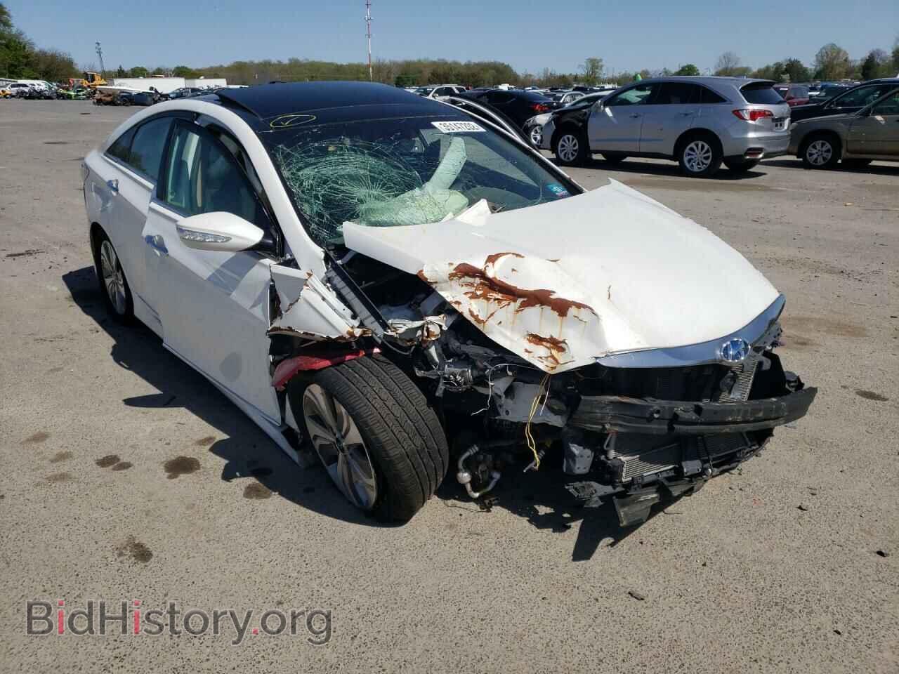 Photo KMHEC4A45DA066710 - HYUNDAI SONATA 2013