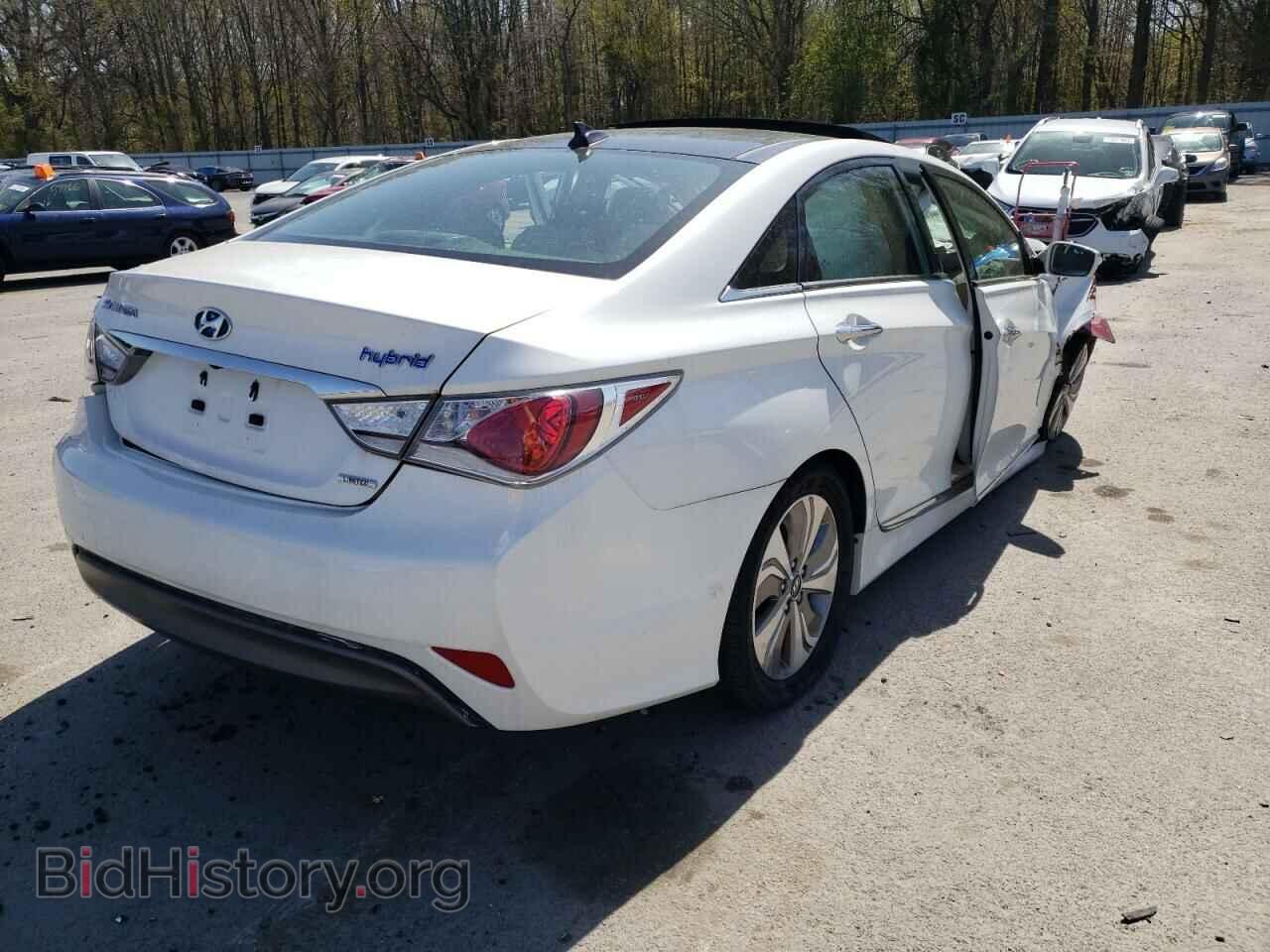 2013 HYUNDAI SONATA - VIN: KMHEC4A45DA066710 - Фото 4