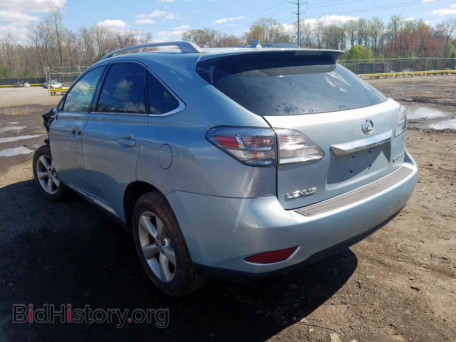 2010 LEXUS RX350 - VIN: 2T2BK1BA6AC047101 - Фото 3