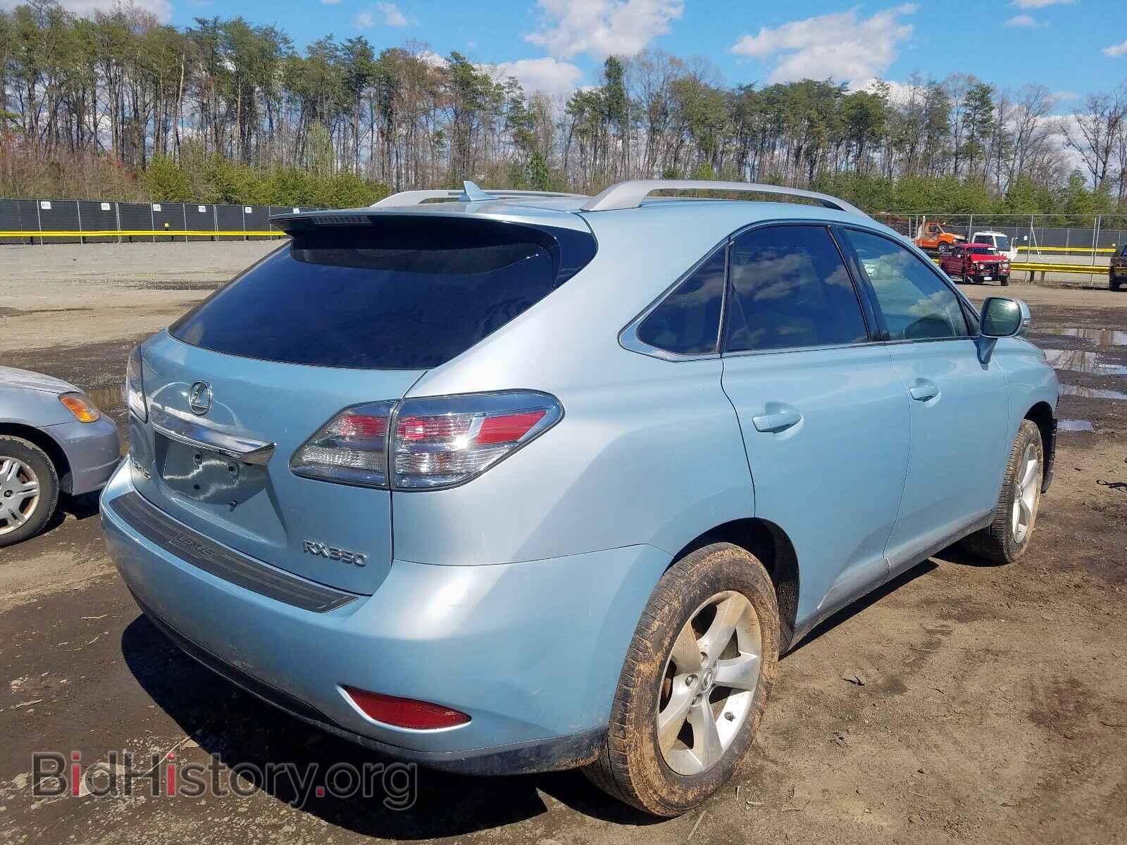 2010 LEXUS RX350 - VIN: 2T2BK1BA6AC047101 - Фото 4