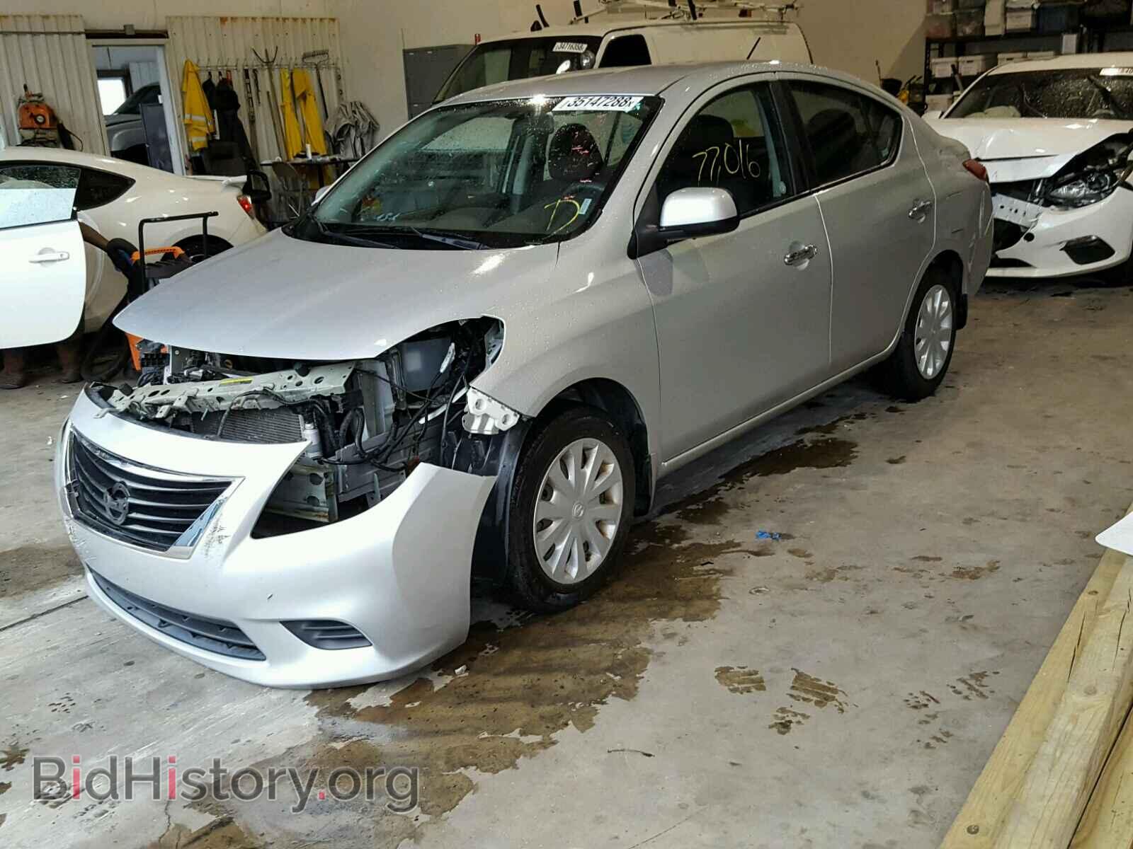 2012 NISSAN VERSA - VIN: 3N1CN7AP4CL836360 - Photo 2