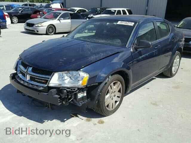 2014 DODGE AVENGER - VIN: 1C3CDZAGXEN184587 - Фото 2