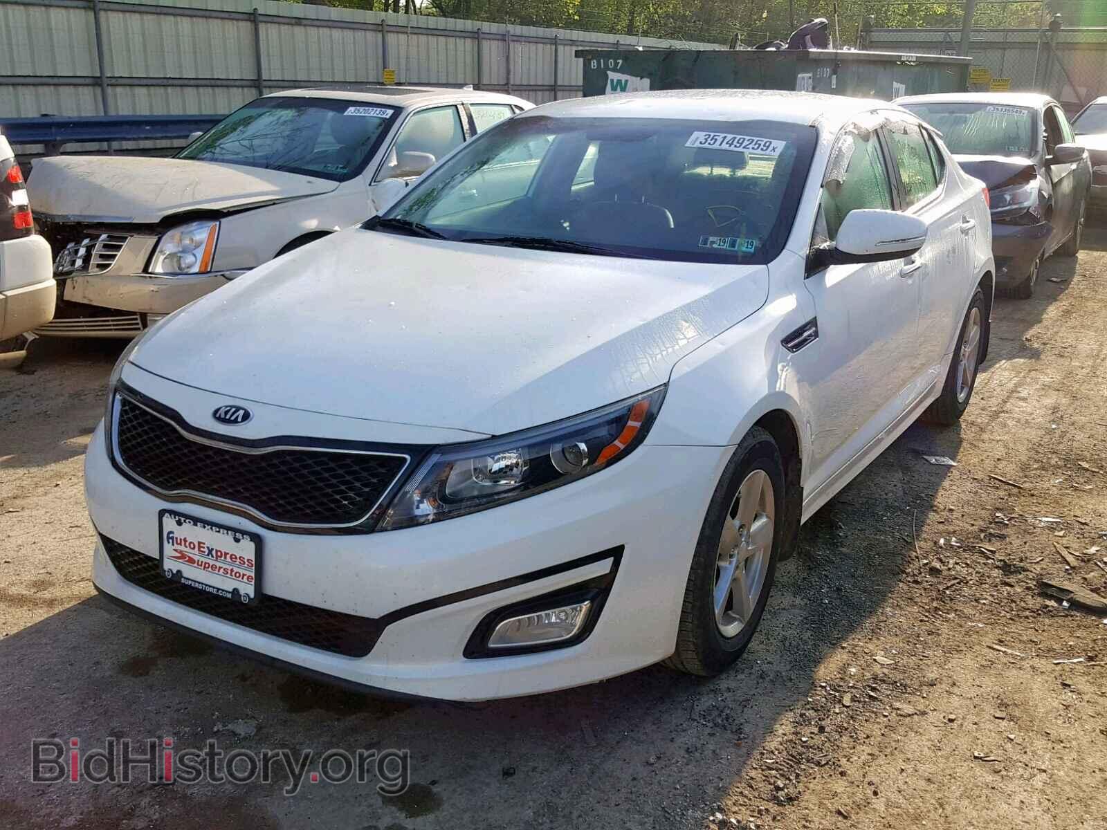 2015 KIA OPTIMA - VIN: 5XXGM4A78FG353745 - Фото 2