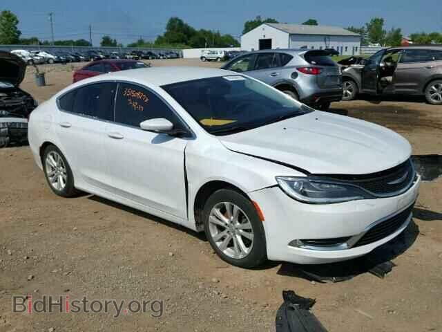 Photo 1C3CCCABXFN605441 - CHRYSLER 200 2015