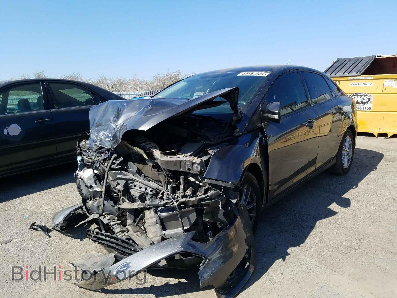 2017 FORD FOCUS - VIN: 1FADP3F20HL344371 - Фото 2