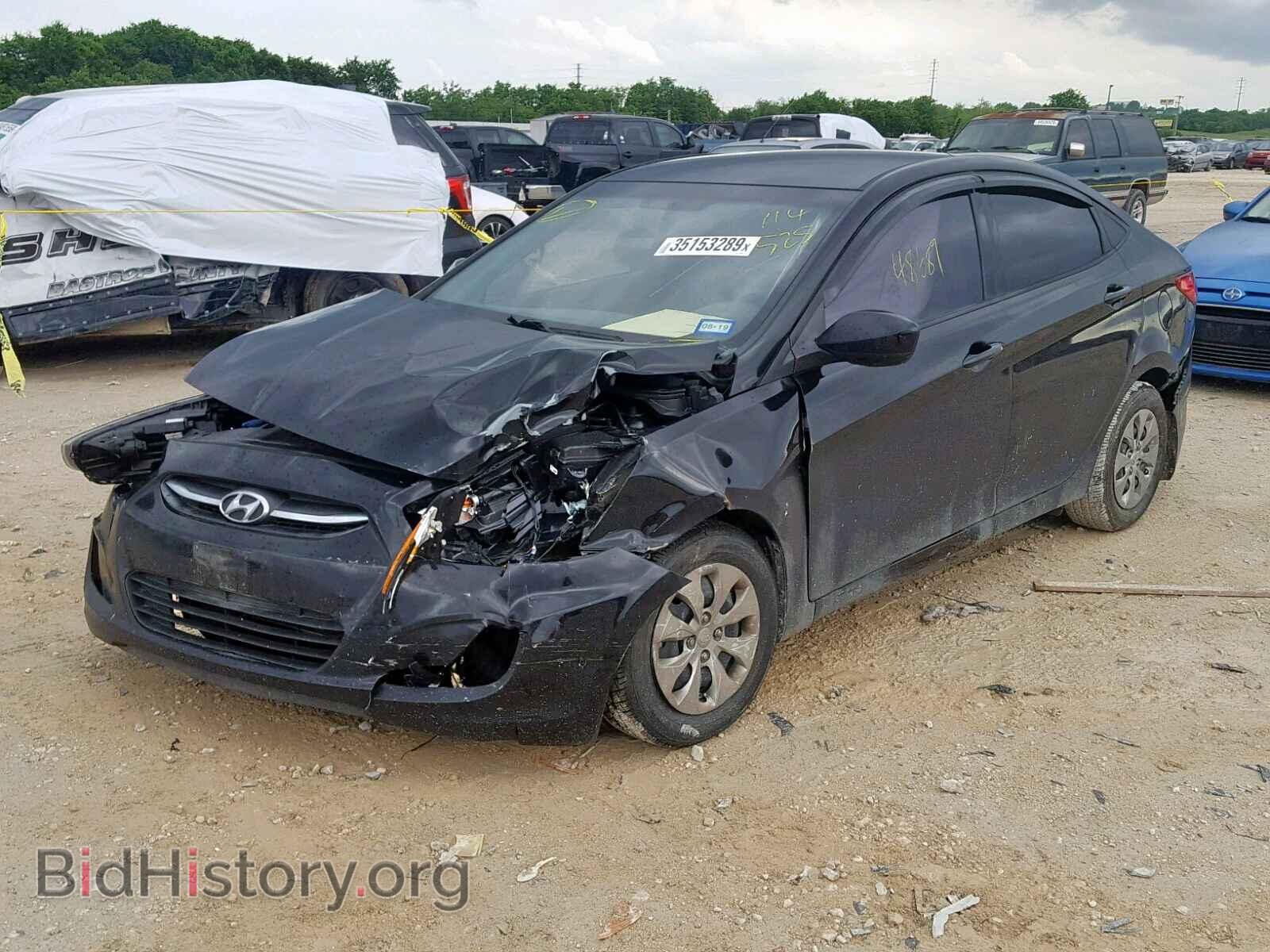 2016 HYUNDAI ACCENT - VIN: KMHCT4AE6GU114525 - Фото 2