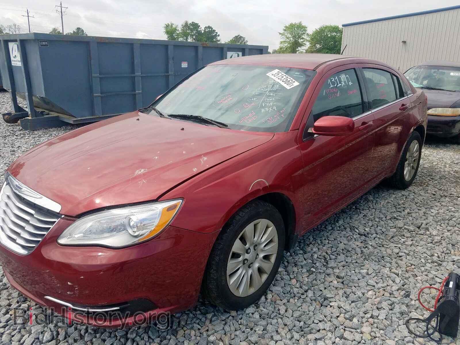 2014 CHRYSLER 200 - VIN: 1C3CCBAB4EN141846 - Фото 2