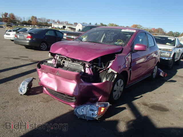 2015 MITSUBISHI MIRAGE - VIN: ML32A3HJ0FH006768 - Фото 2