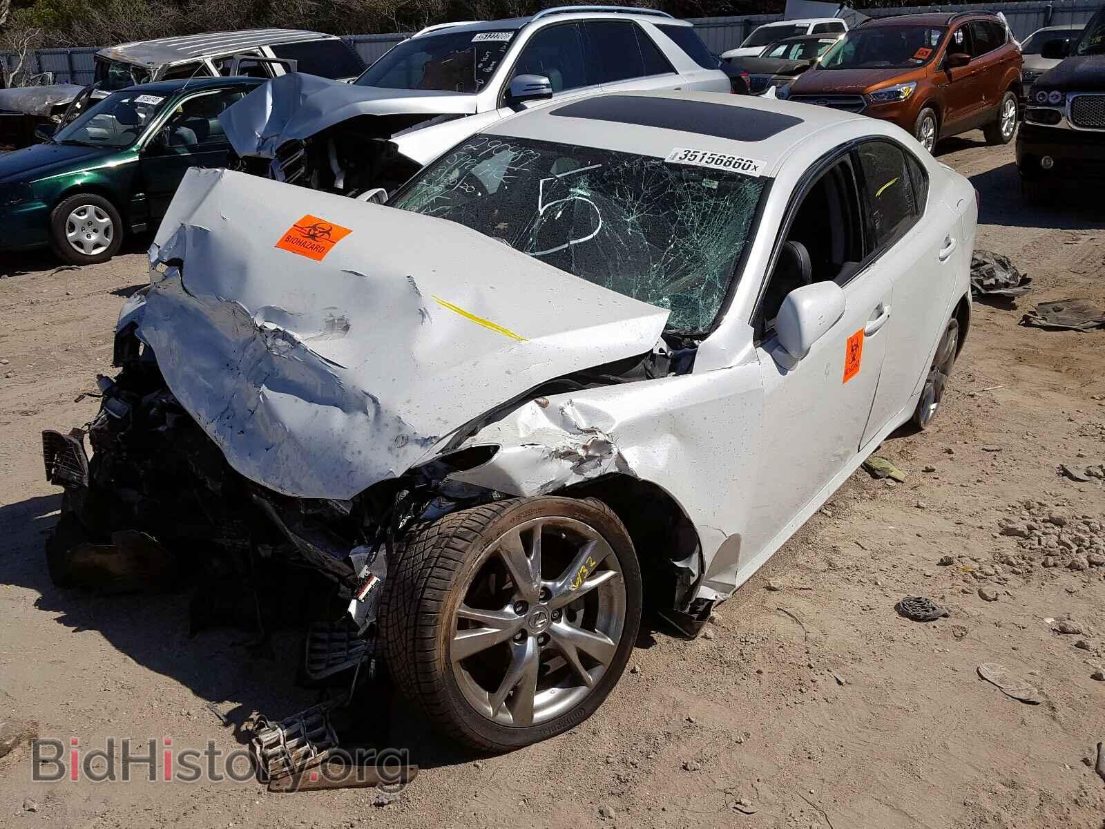 2010 LEXUS IS - VIN: JTHBF5C27A5124917 - Фото 2