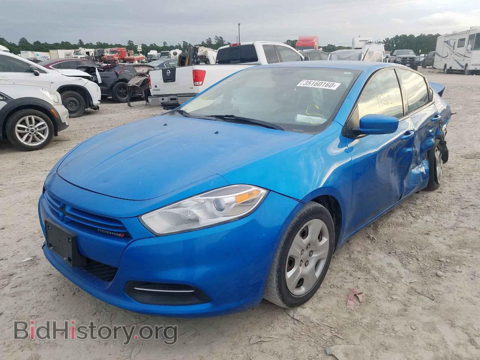 2015 DODGE DART - VIN: 1C3CDFAA8FD337503 - Фото 2