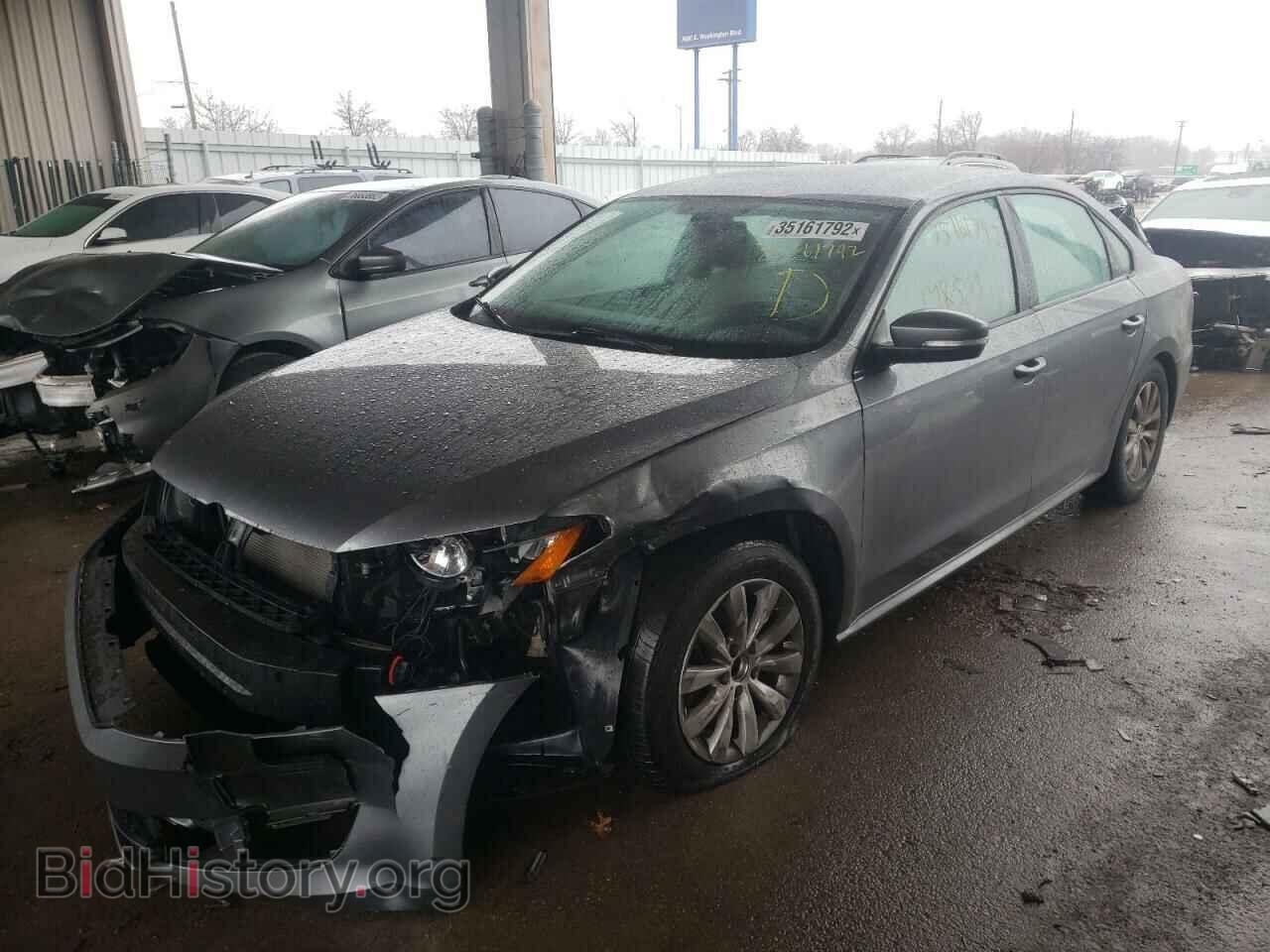 2012 VOLKSWAGEN PASSAT - VIN: 1VWAH7A36CC110680 - Фото 2