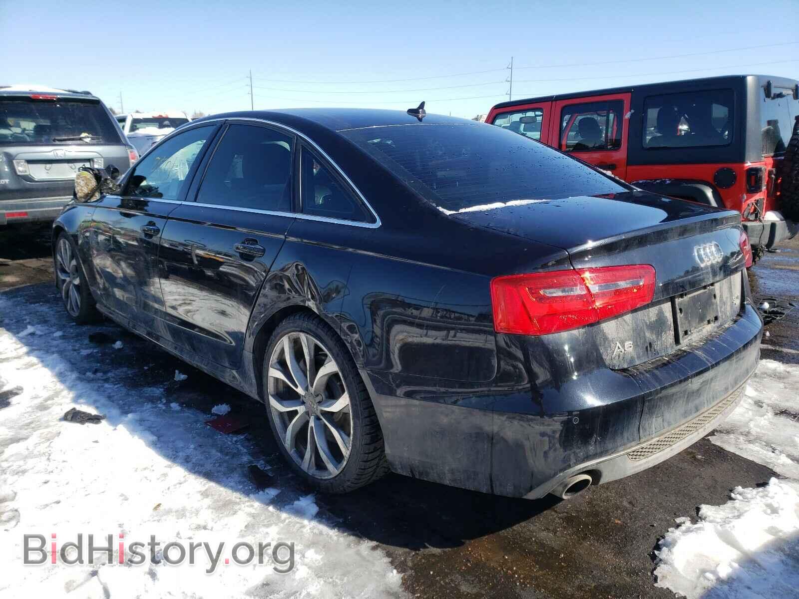 2013 AUDI A6 - VIN: WAUHGAFC8DN079610 - Фото 3