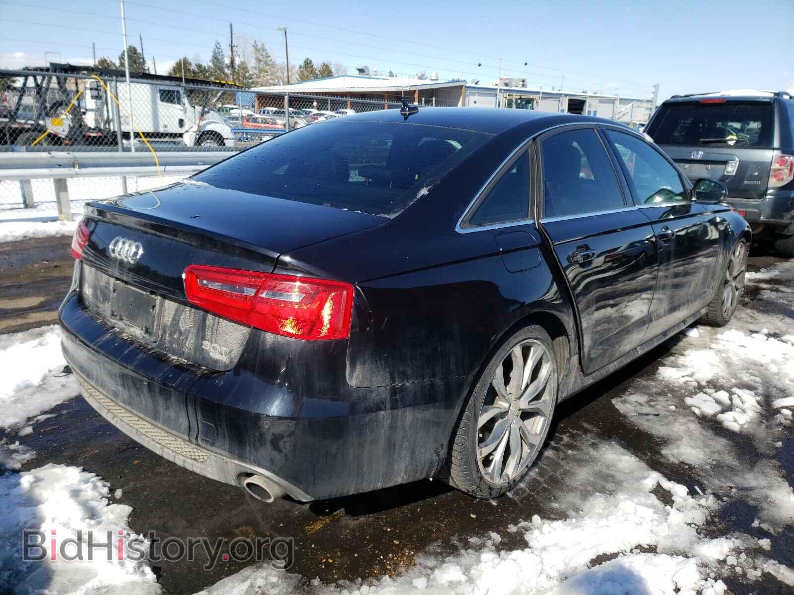 2013 AUDI A6 - VIN: WAUHGAFC8DN079610 - Фото 4