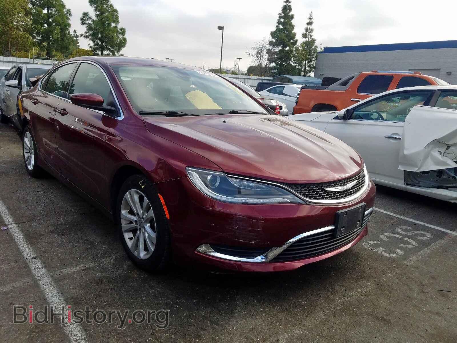 Фотография 1C3CCCABXGN149264 - CHRYSLER 200 2016