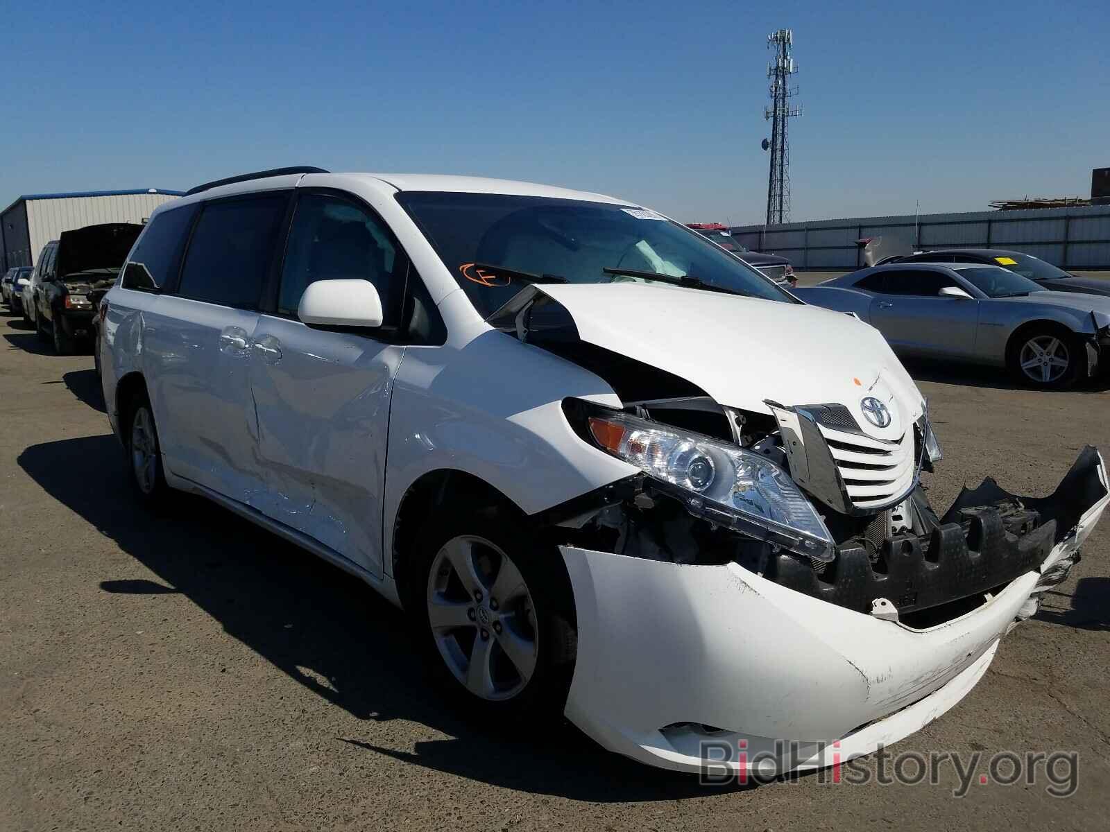 Photo 5TDKK3DC3GS708291 - TOYOTA SIENNA 2016