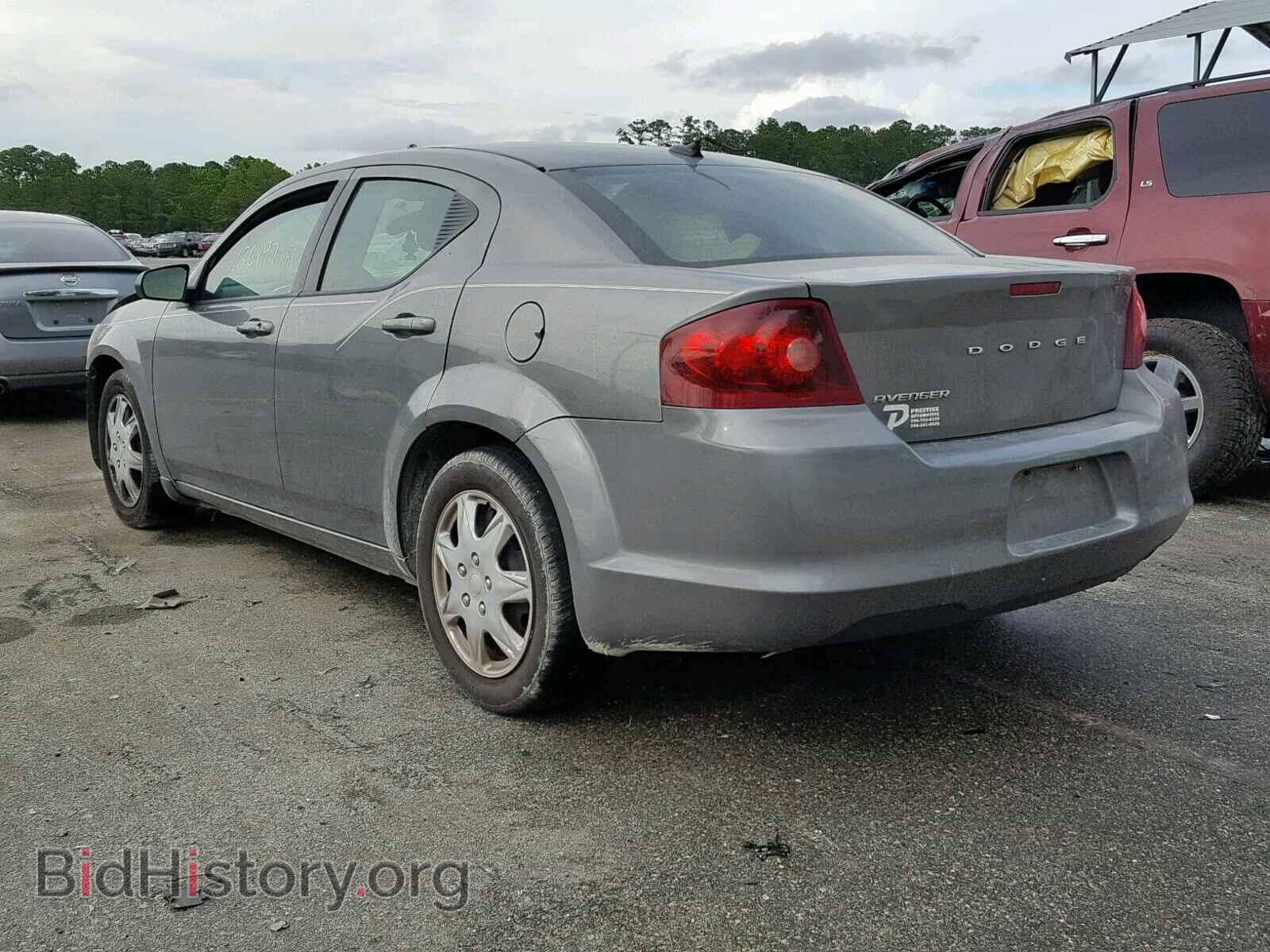 2012 DODGE AVENGER - VIN: 1C3CDZAB1CN136784 - Фото 3