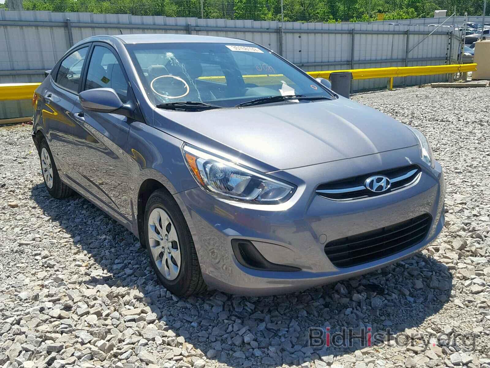 Photo KMHCT4AEXGU064180 - HYUNDAI ACCENT 2016