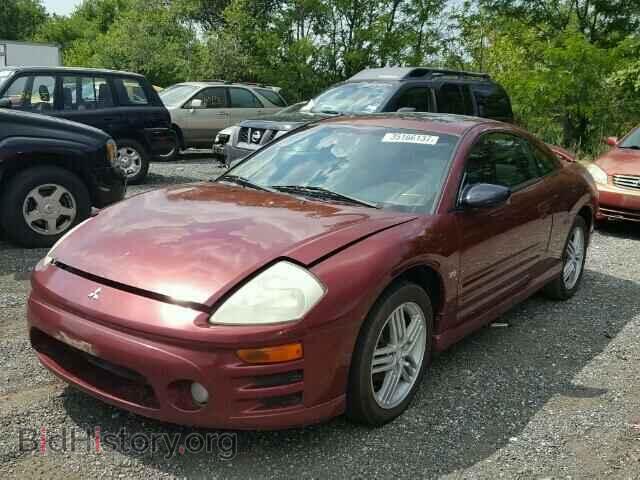 2004 MITSUBISHI ECLIPSE - VIN: 4A3AC84HX4E037556 - Фото 2
